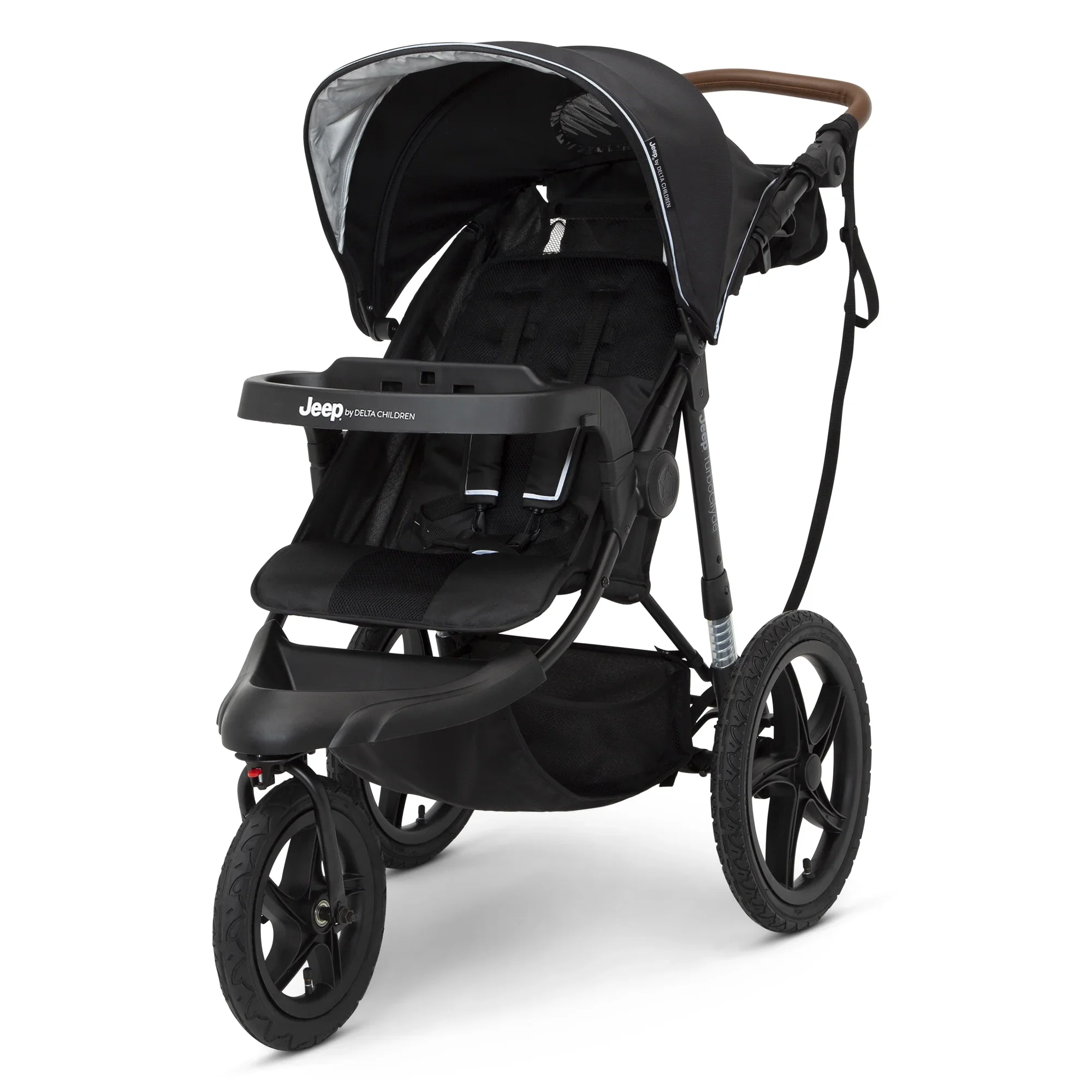 Jeep TurboGlyde Jogging Stroller by Delta Children, Black