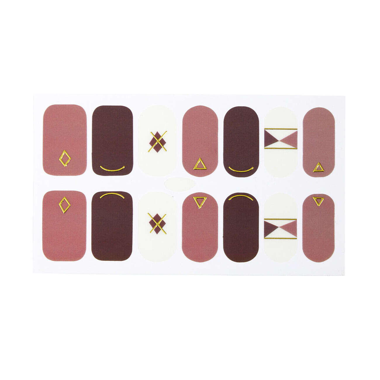 Stickers pour ongles x24 autocollants