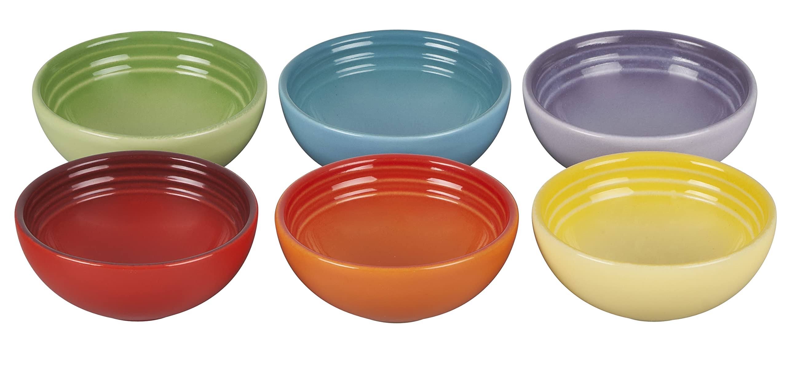 Le Creuset Pinch Bowls, Set of 6 - Multi-Color