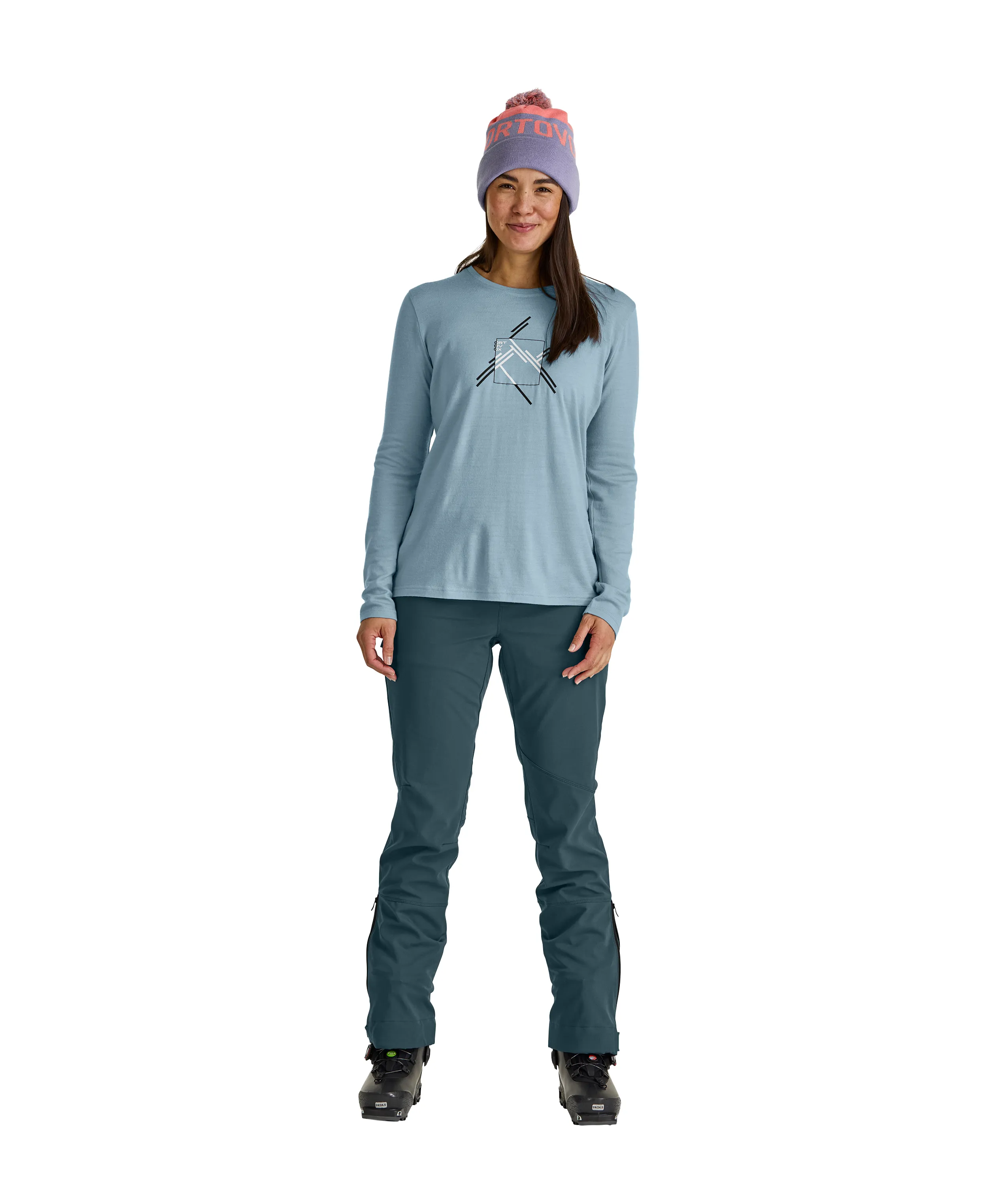 ORTOVOXR 185 MERINO MTN CUTOUT LS
