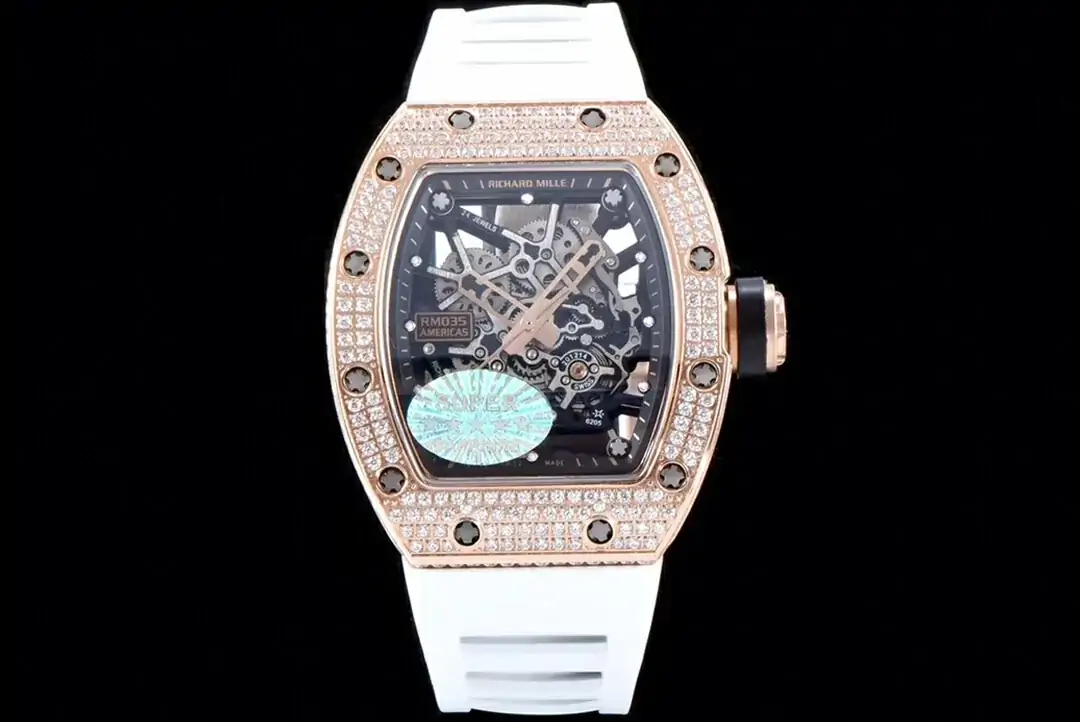 Richard Mille RM035 Americas KV Factory Rubber Strap