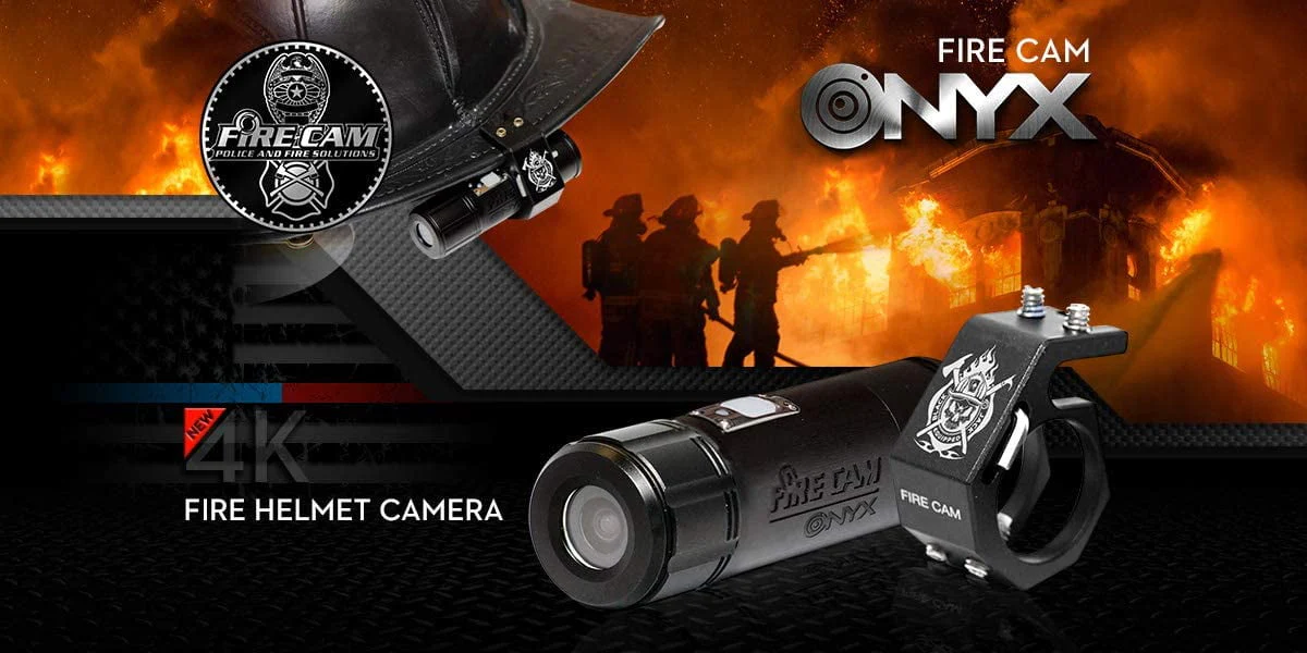 Fire Cam Onyx Helmet Camera with BJ800 Flashlight Kit Image 4