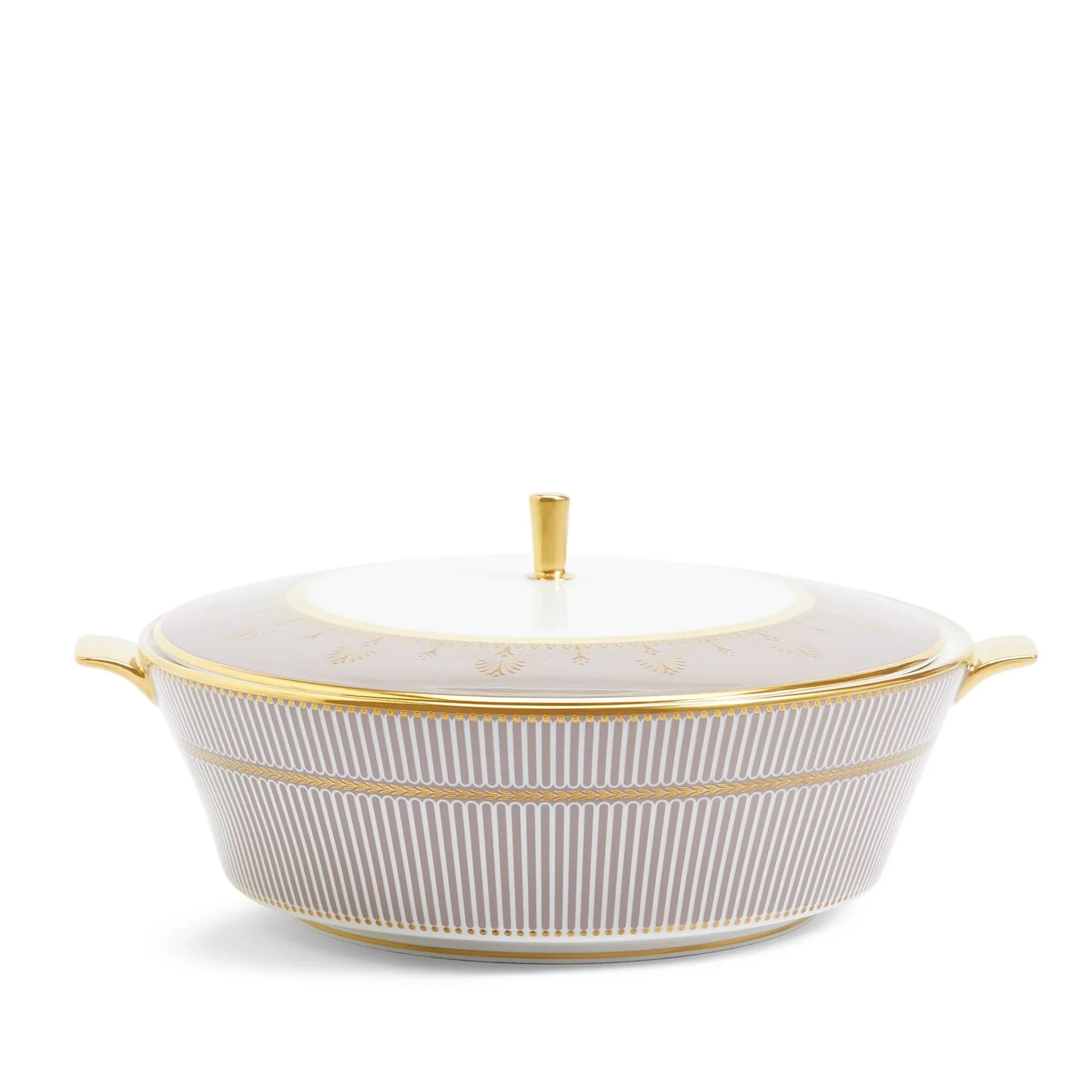 Anthemion Grey Covered Vegetable Dish
