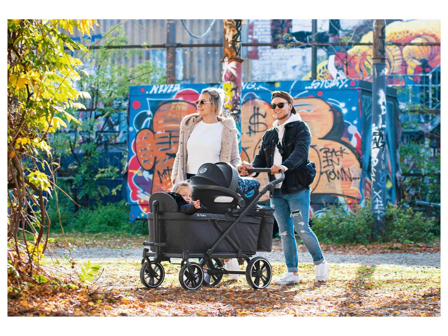 Pinolino Chariot enfant pliable Cruiser