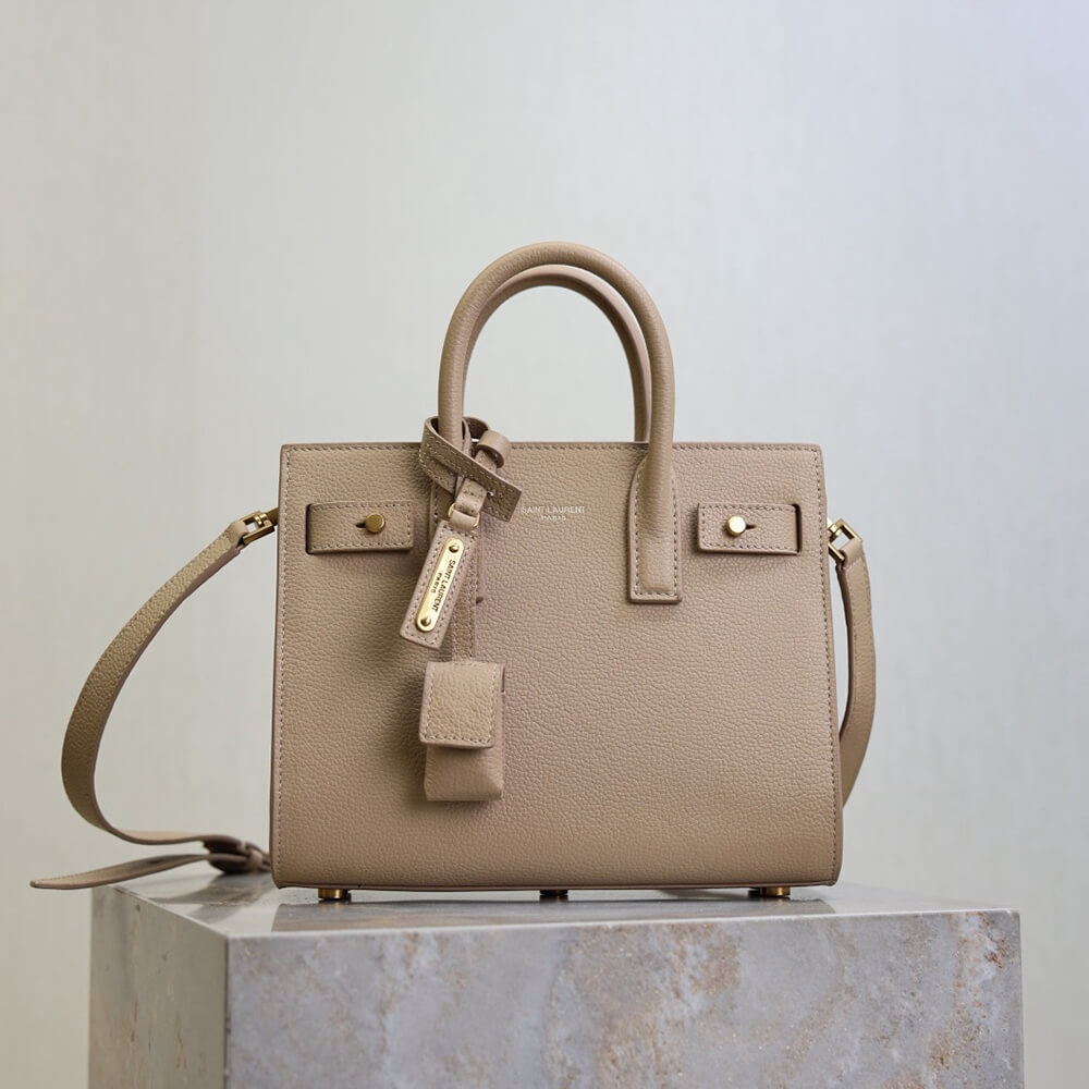 YSL SAC DE JOUR IN SMOOTH LEATHER   NANO(HIGH-END GRADE)