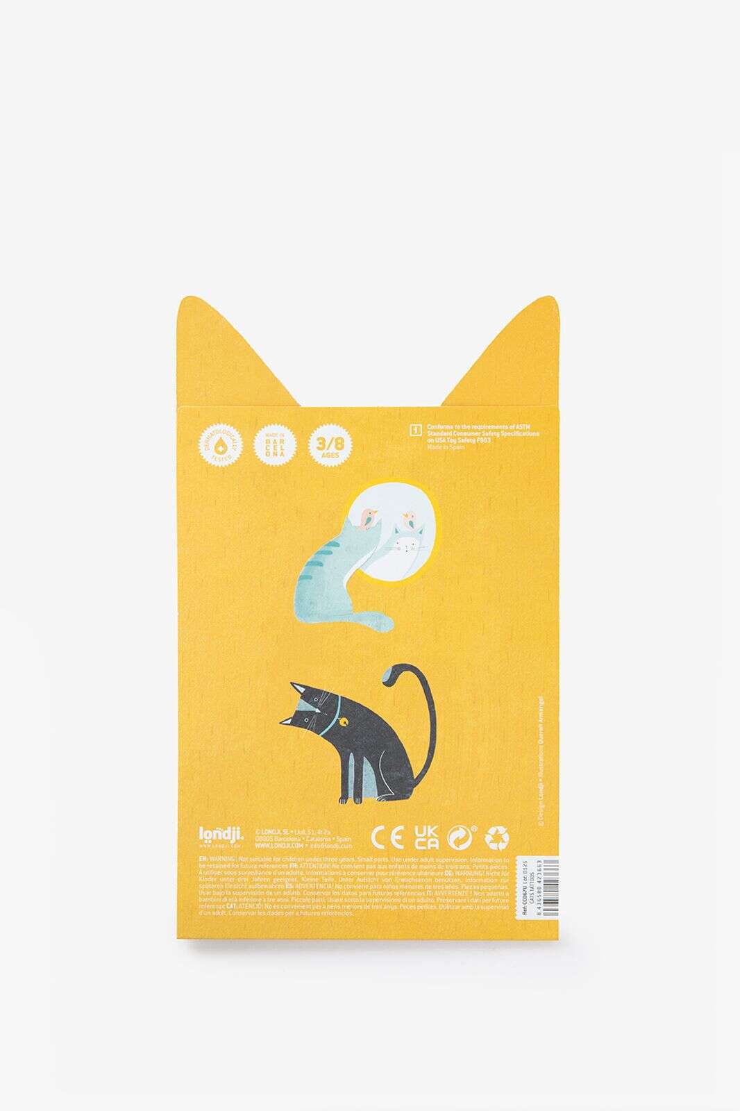 Londji katten tattoos 10 stuks