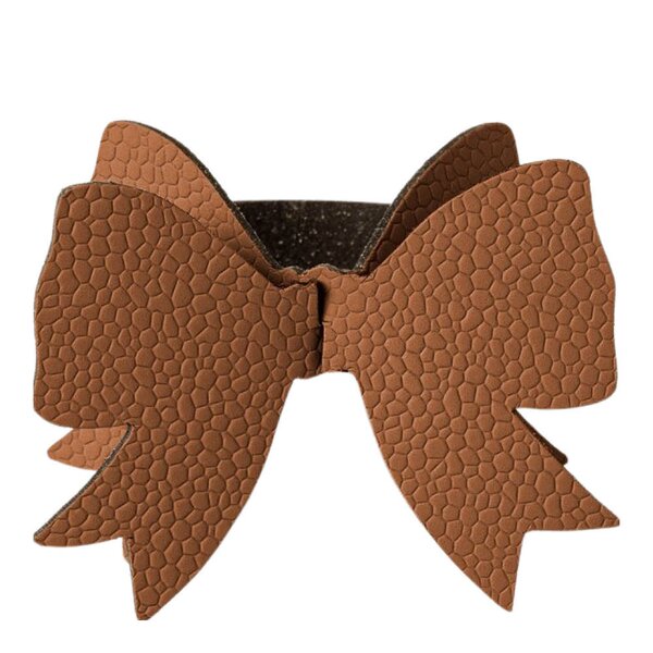 Rosett serviettring 6 cm brun