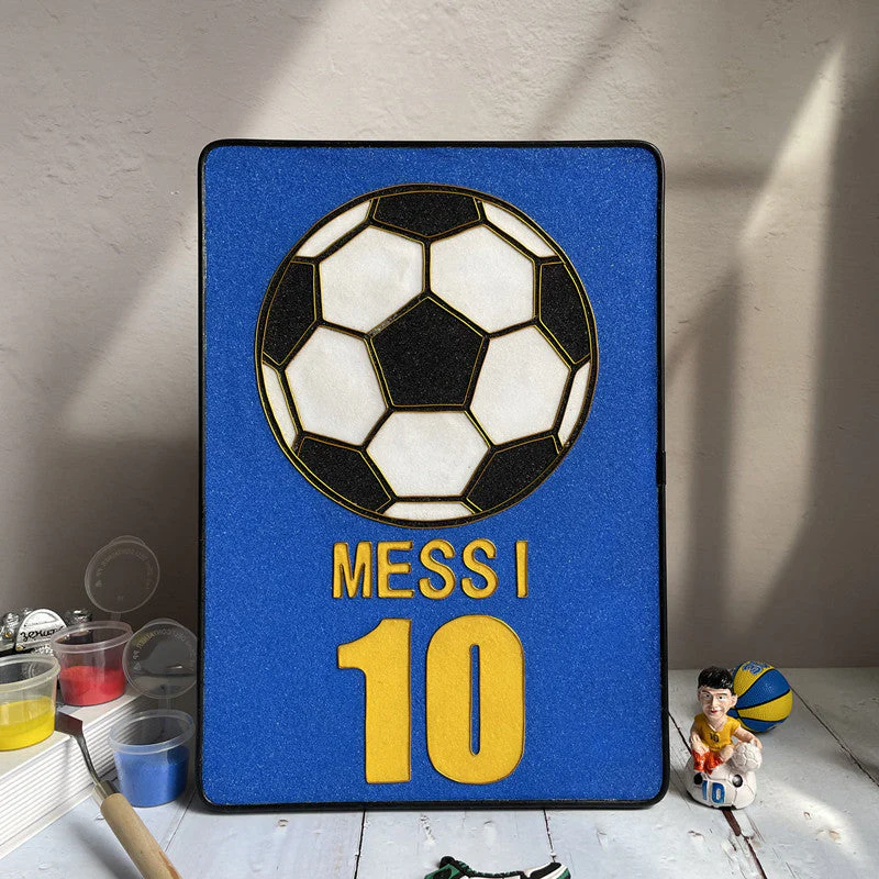 Football,Beginner Cloisonné Enamel DIY Kit, with Tutorial& All Tools