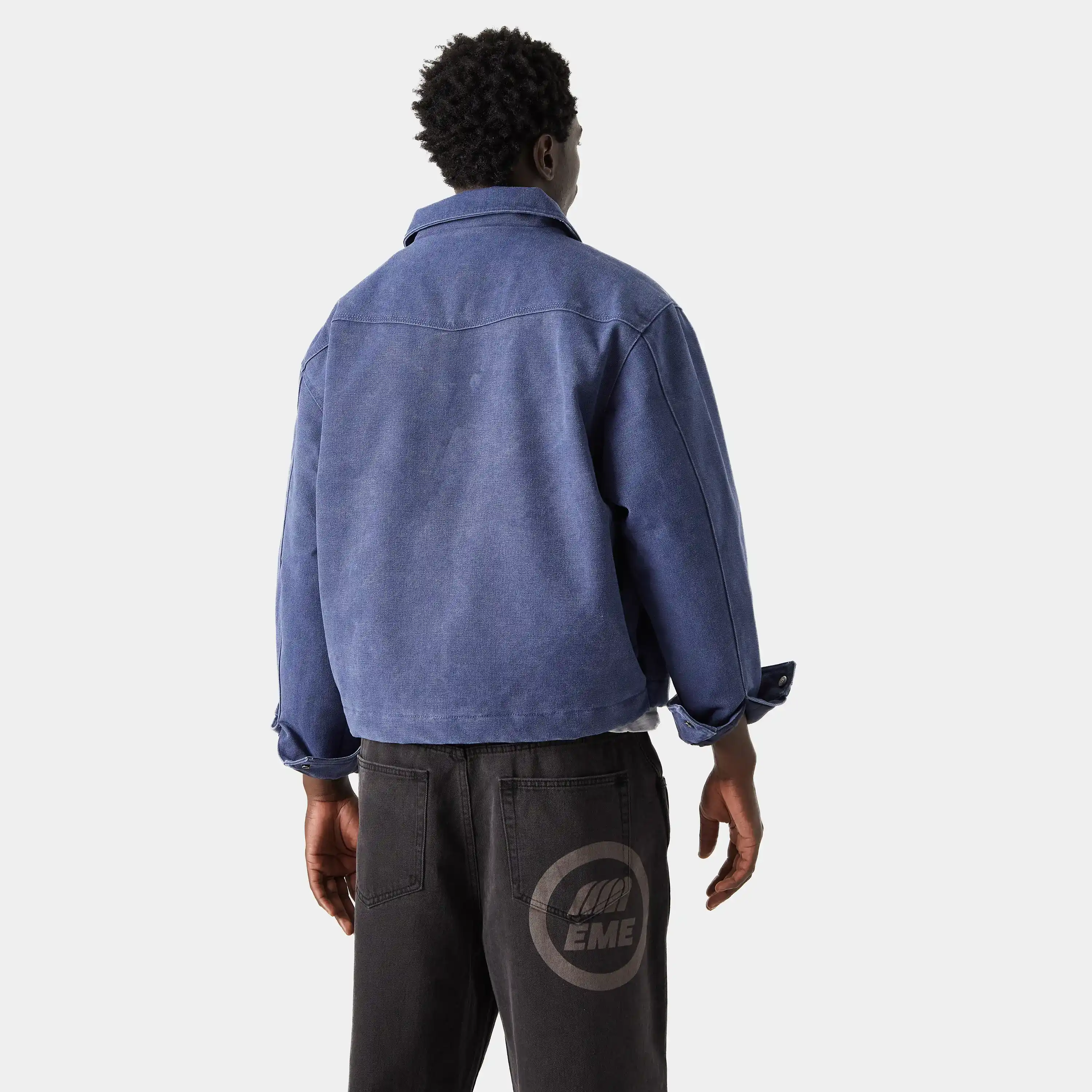 Wake Straight Navy Coat