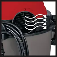 Aspirateur eau et poussière (électrique) TC-VC 1815