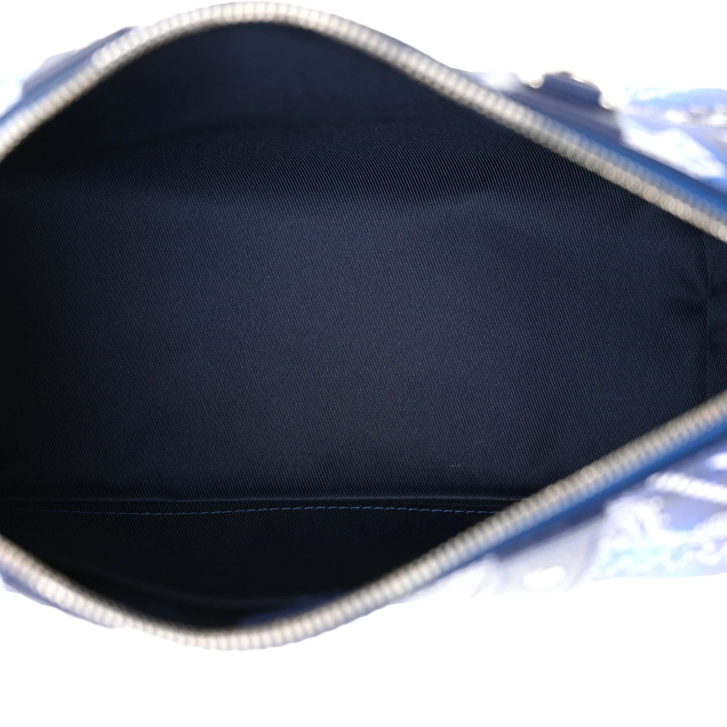 Cowhide Monogram Bandana City Keepall Blue