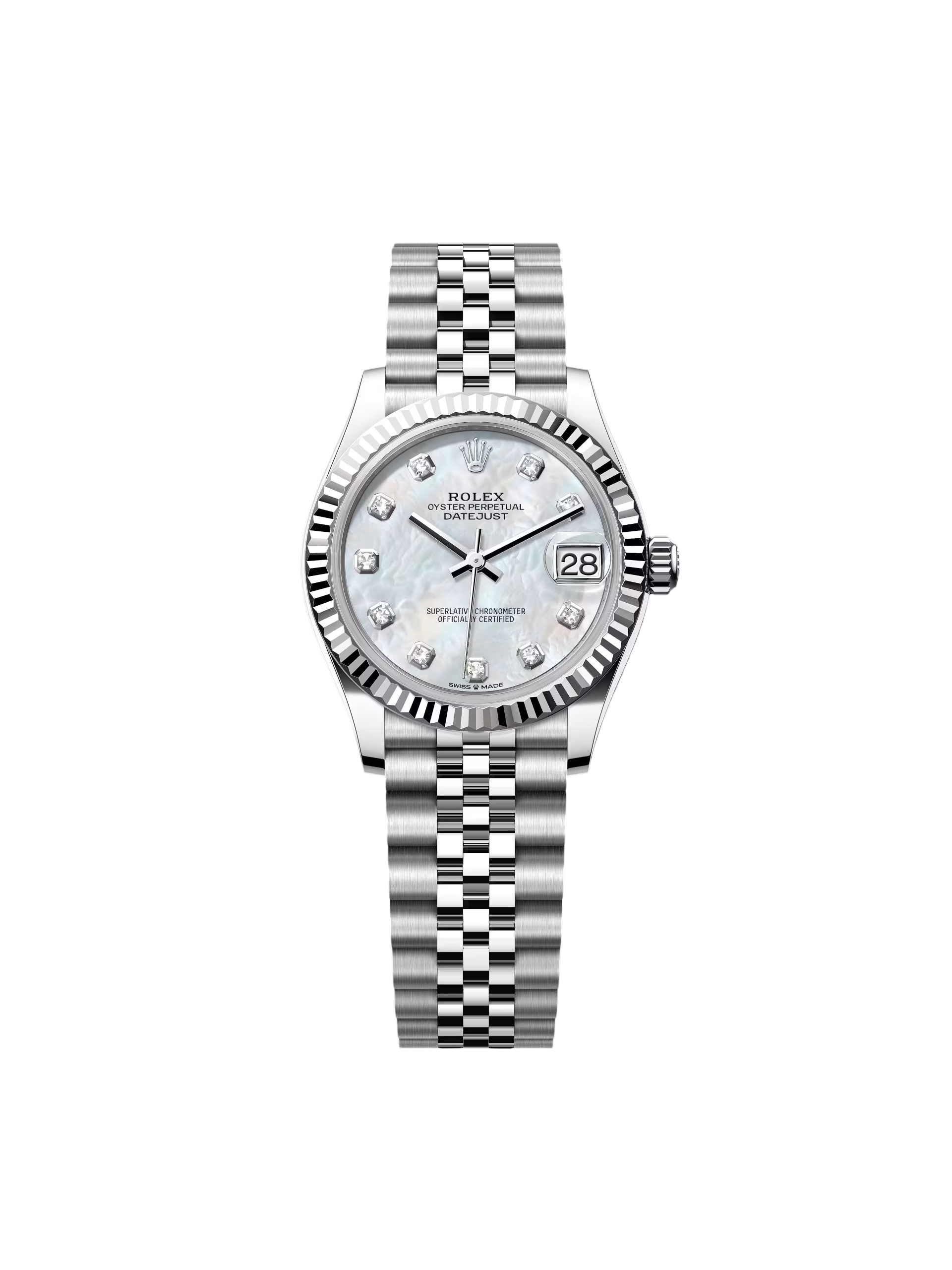 【Super Clone】RLX Datejust m278274-0005/0006 31mm Mother-of-Pearl 31mm Dial Oyster Watch