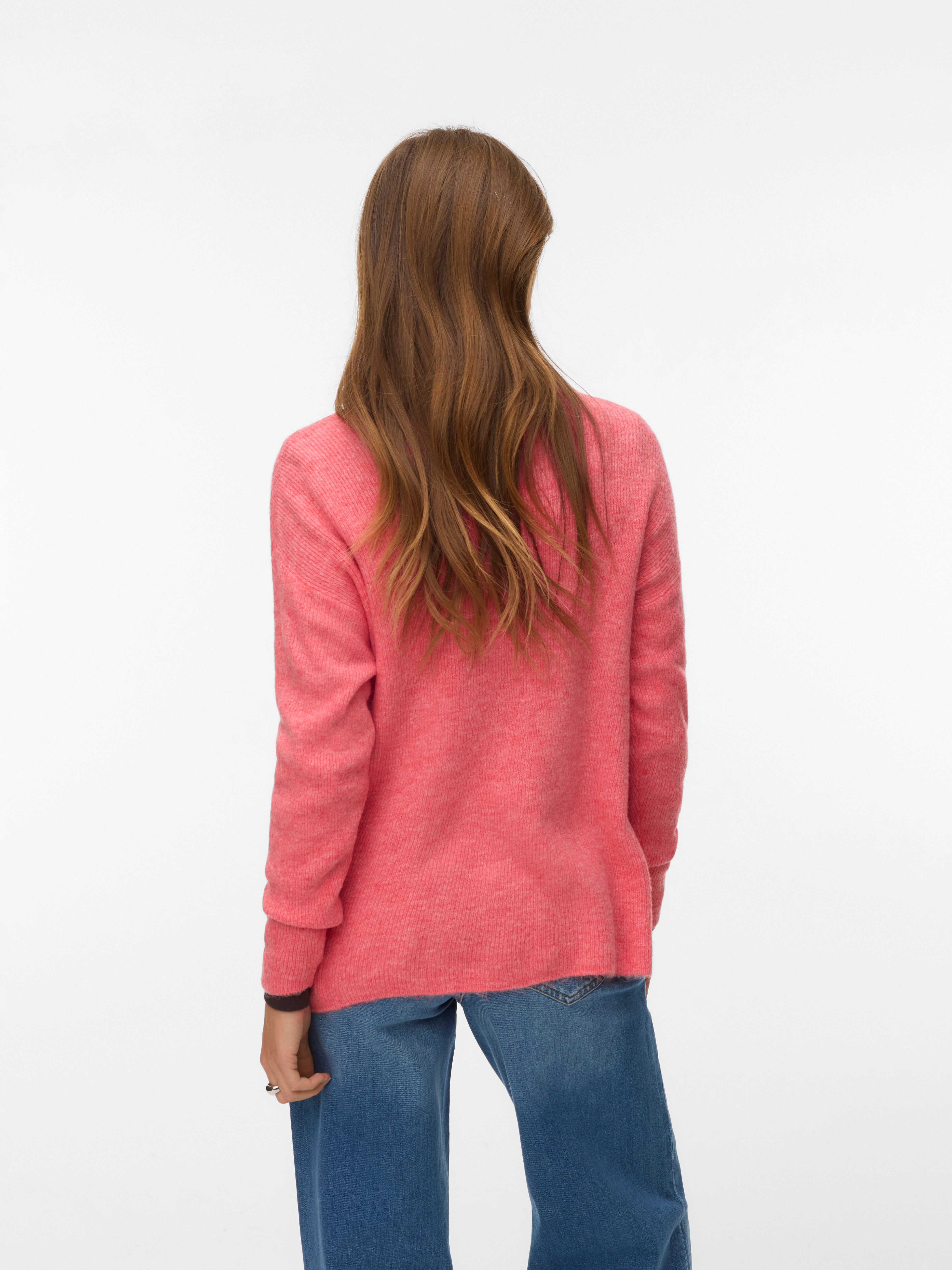 VERO MODA® VMCREWLEFILE Knitted pullover