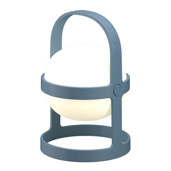 Soft Spot Solar solcellelampe circular 18,5 cm sky blue