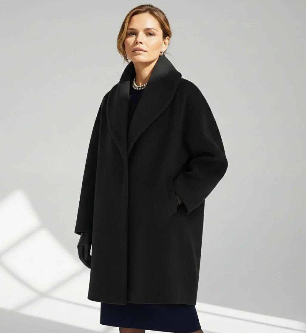 Élyane | Manteau cocon chic, chaleur douce & élégance naturelle