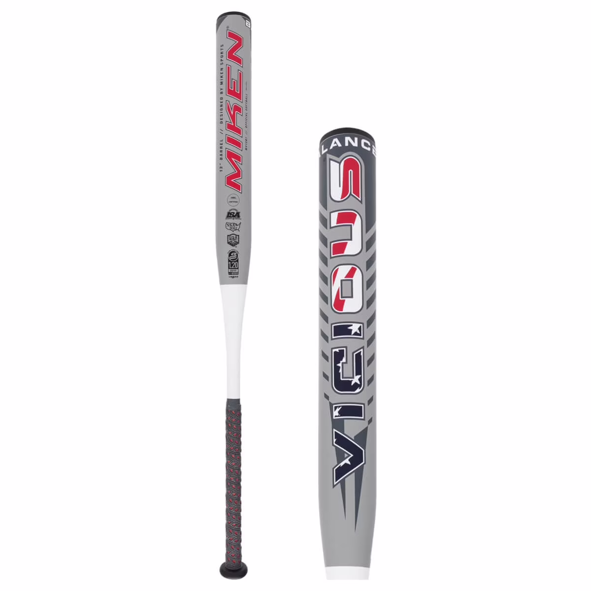 Vicious 13" Balanced Dual Stamp Slow Pitch Softball Bat: MV13B1 34" 25 oz.(34 in)