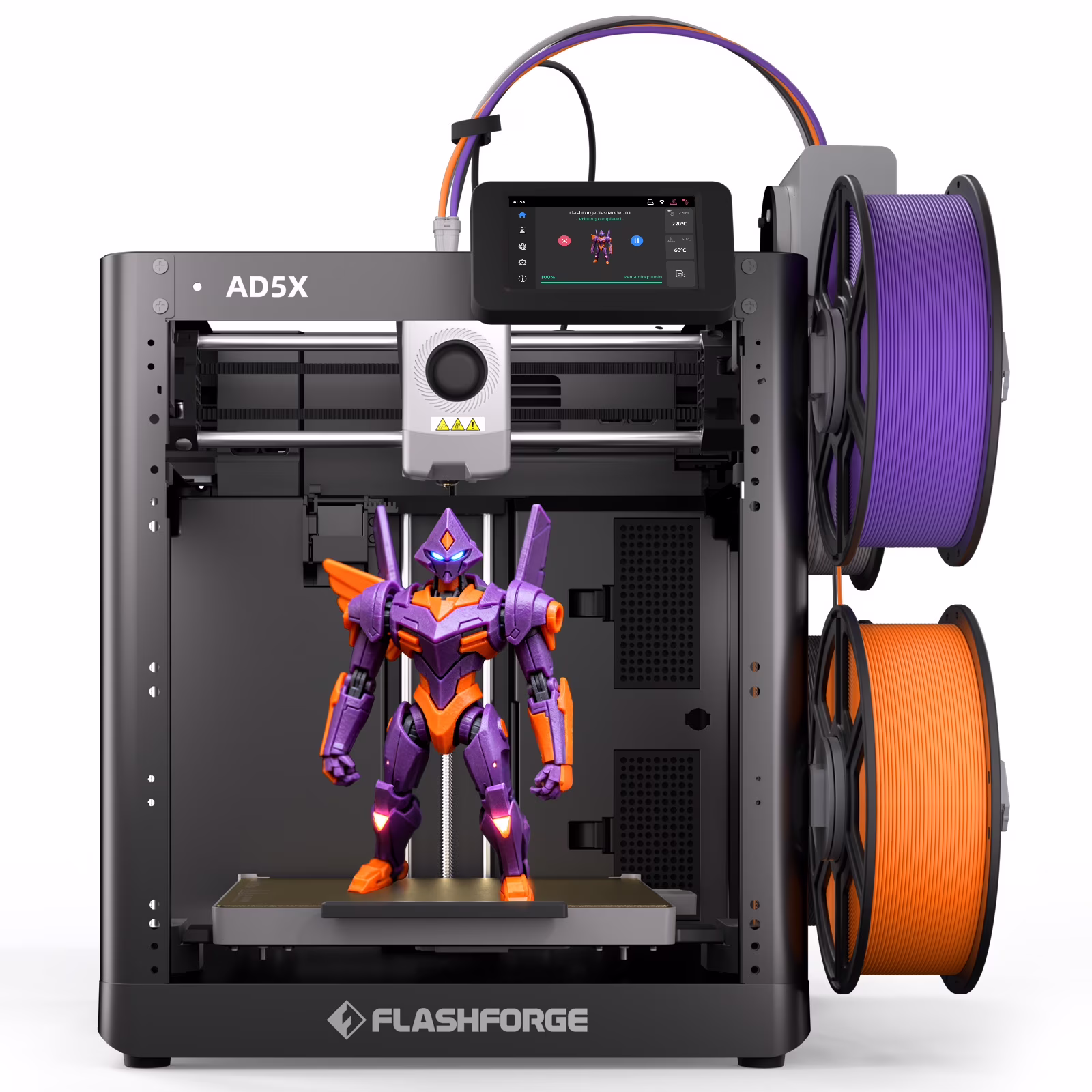 3D Printer Adventurer 5M, 3D Printers for Beginners Home DIY, High Speed Print Size 8.7 x 8.7 x 8.7in, Black(Adventurer 5M) - Image 3