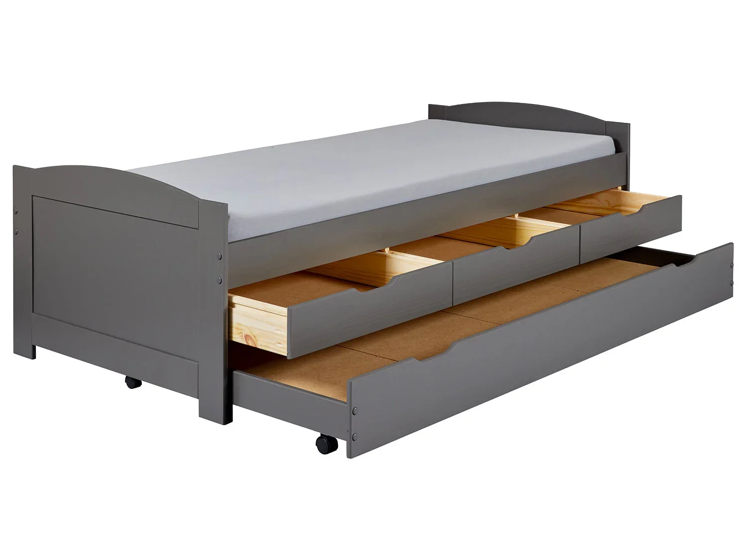 Inter Link Lit banquette 3 tiroirs, 205 x 63 x 96 cm