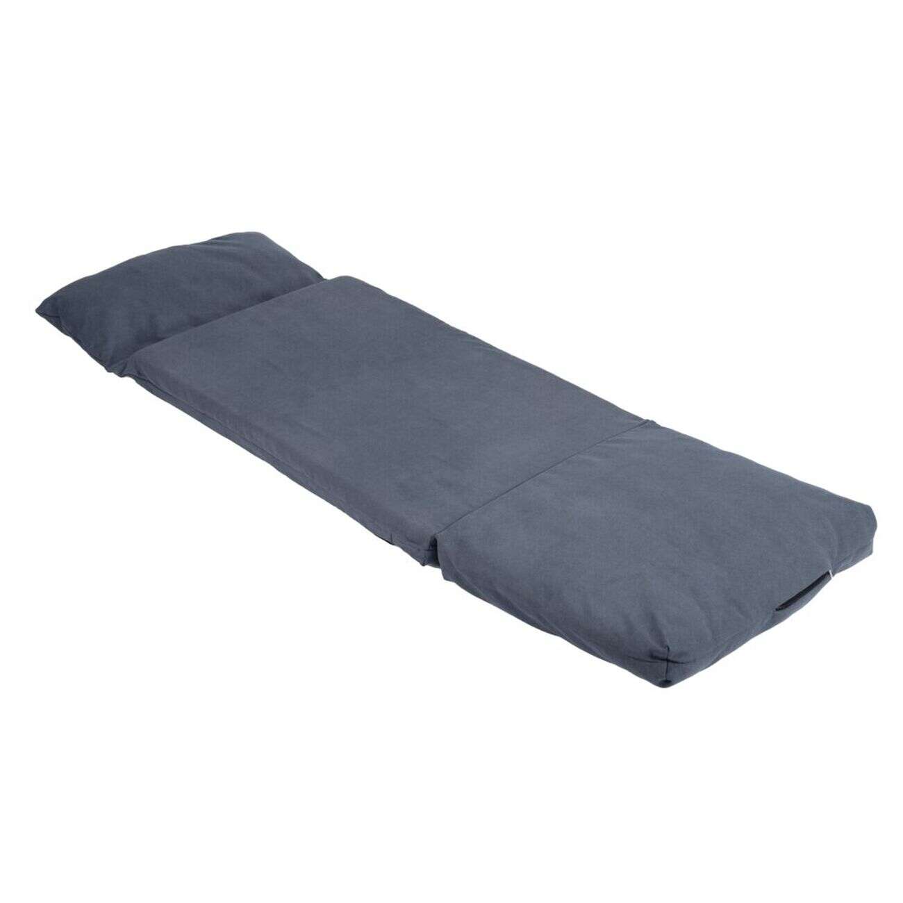 Chauffeuse pliante First grise 220x75xH12cm