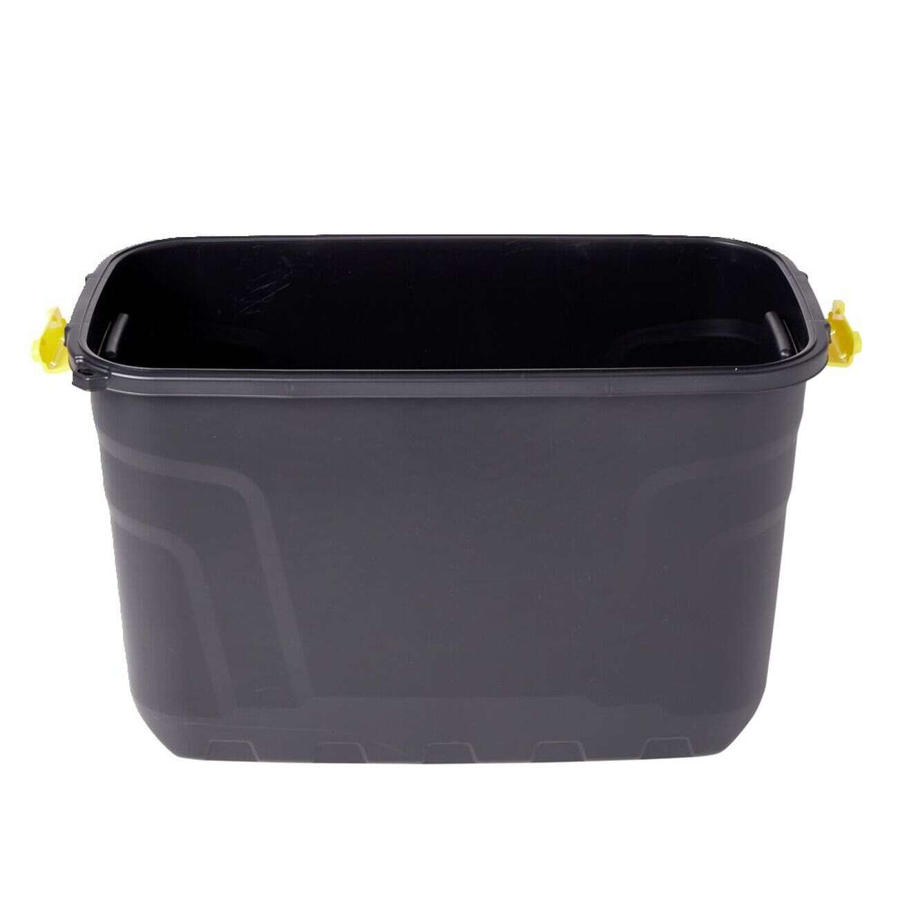 Box de rangement brico noir 110L