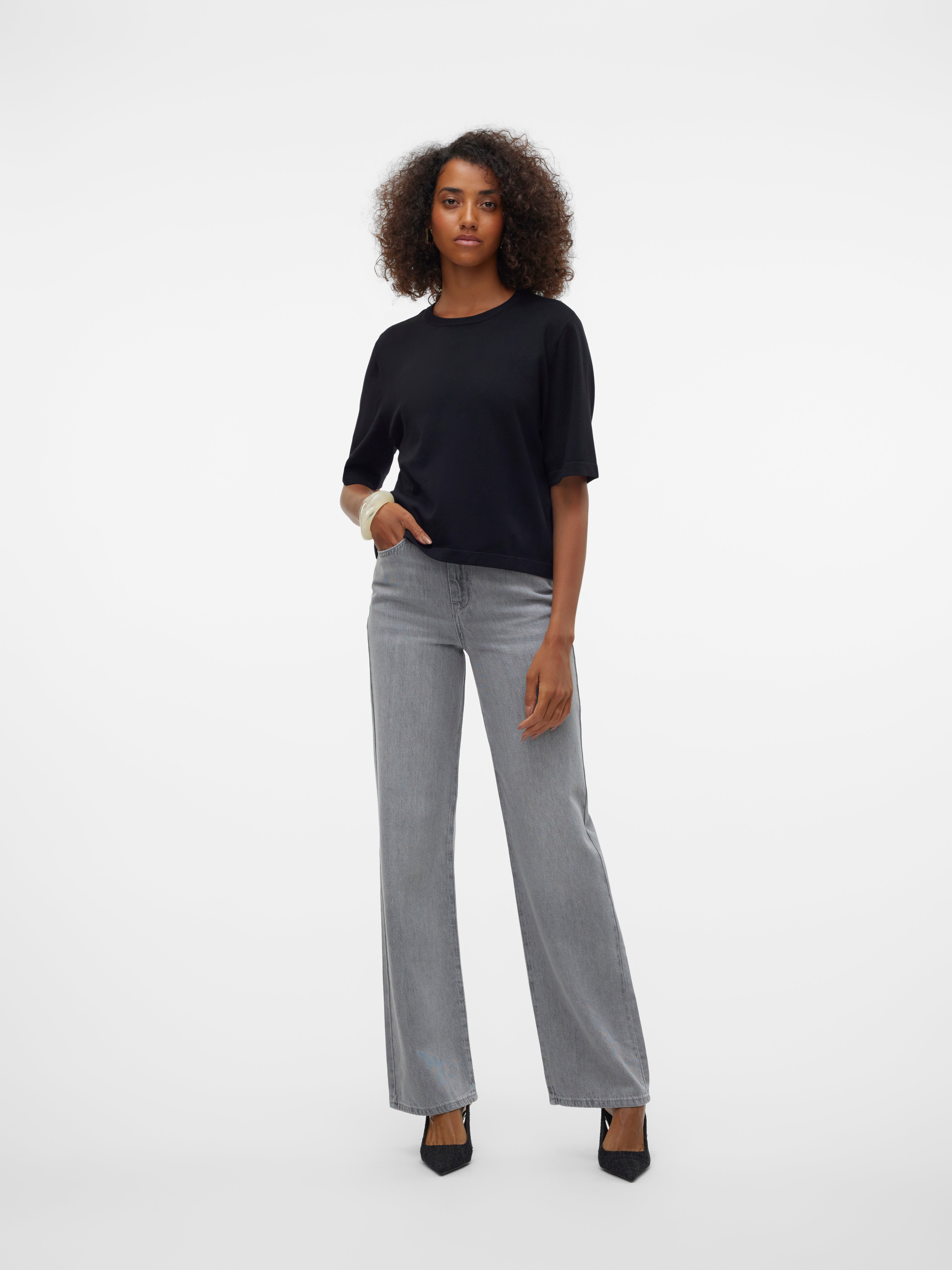 VERO MODA® VMSILJE Knitted pullover