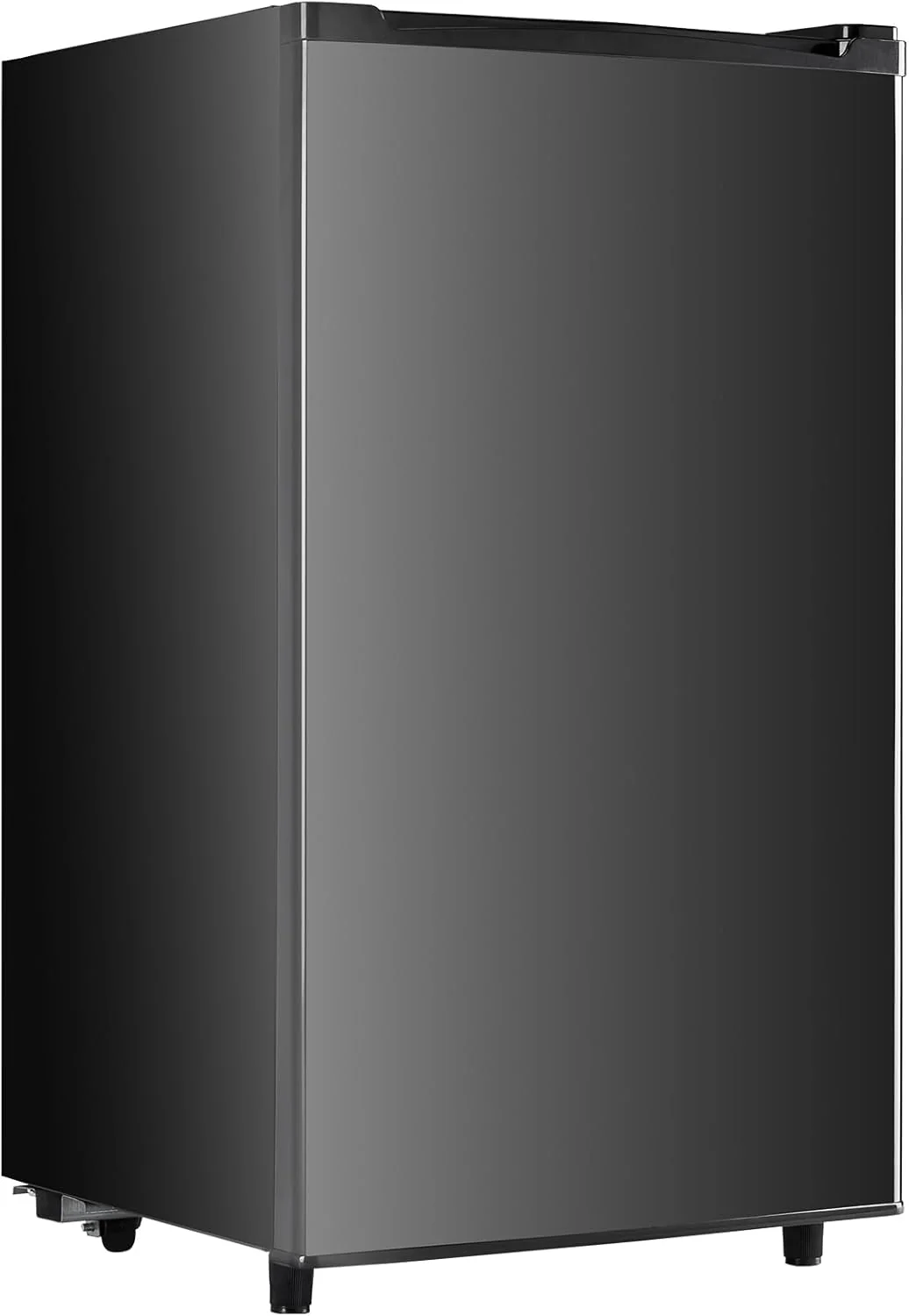 Mini-réfrigérateur Sweetcrispy 3,2 pi³ avec congélateur, petit réfrigérateur à une porte, thermostat réglable, écoénergétique et silencieux, réfrigérateur compact pour chambre, bureau, dortoir (noir)