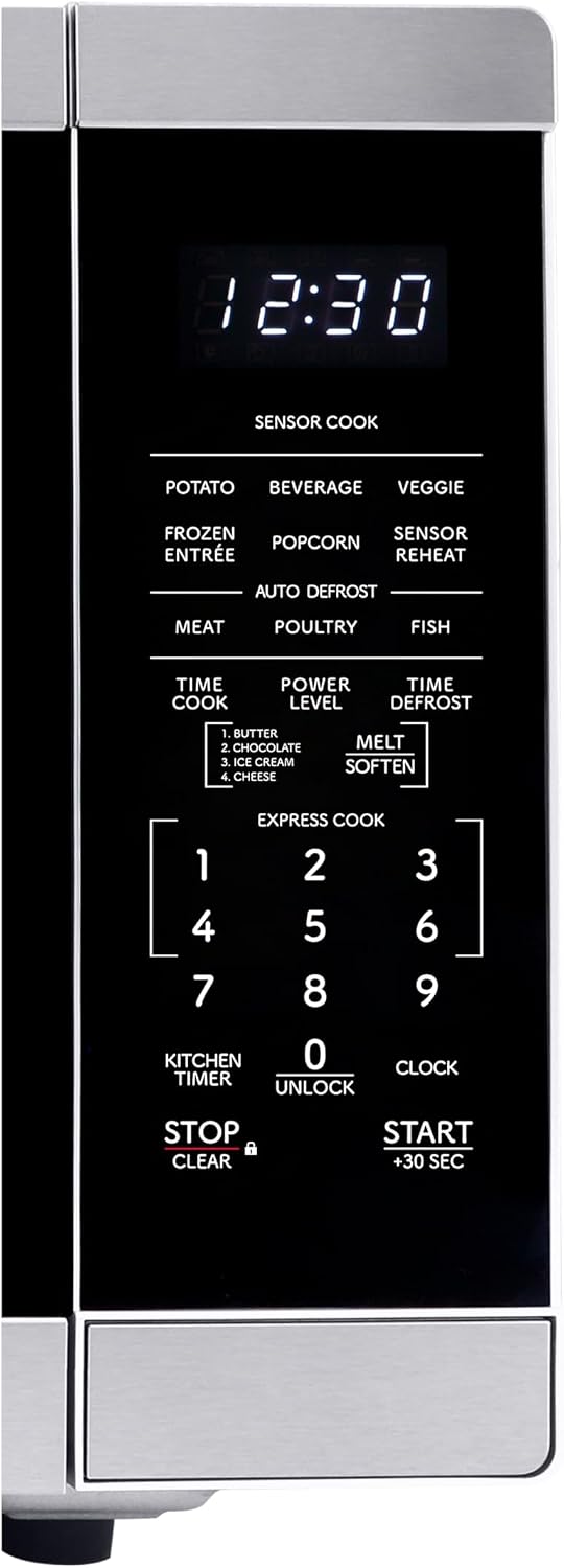 Sharp SMC1464KS 1.4 cu1100W Stainless Steel Countertop Microwave Oven