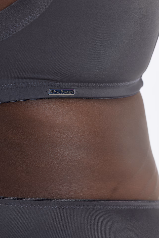 Satin Trim Wirefree Stretch Microfiber Wellness Bra