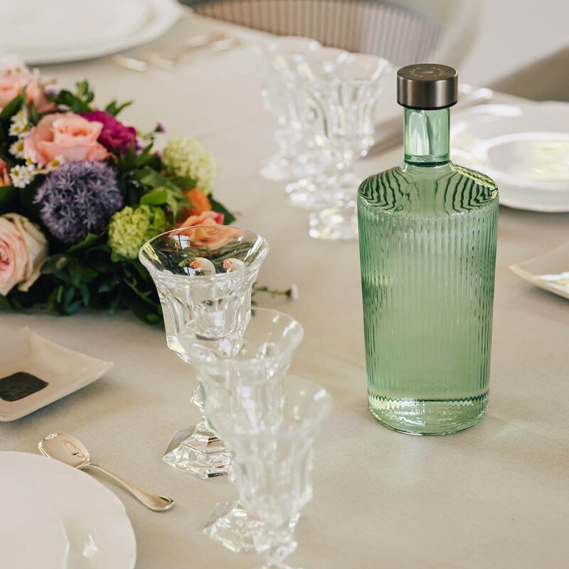 Ribbed Elegance flaske Bondi 1,25L grønn