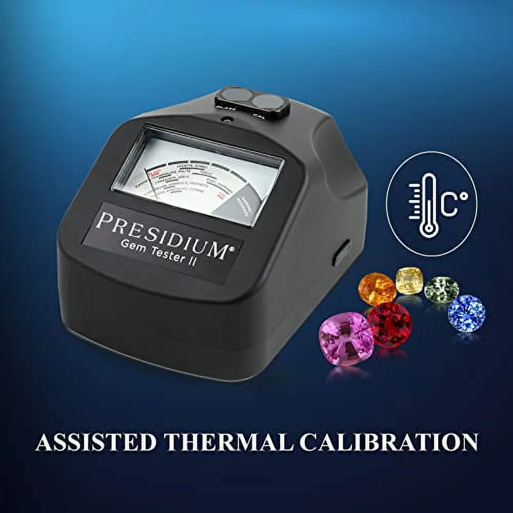 Gem Tester II with Assisted Thermal Calibration for Identifying Diamonds/Moissanites and Common Colored Gemstones - Image 2