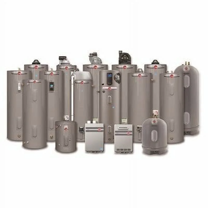 36-Gallon 31.5"H x 24.25"W Classic Short Residential Electric Water Heater 240 VAC 4500-Watt Top TP Relief Valve - Image 2