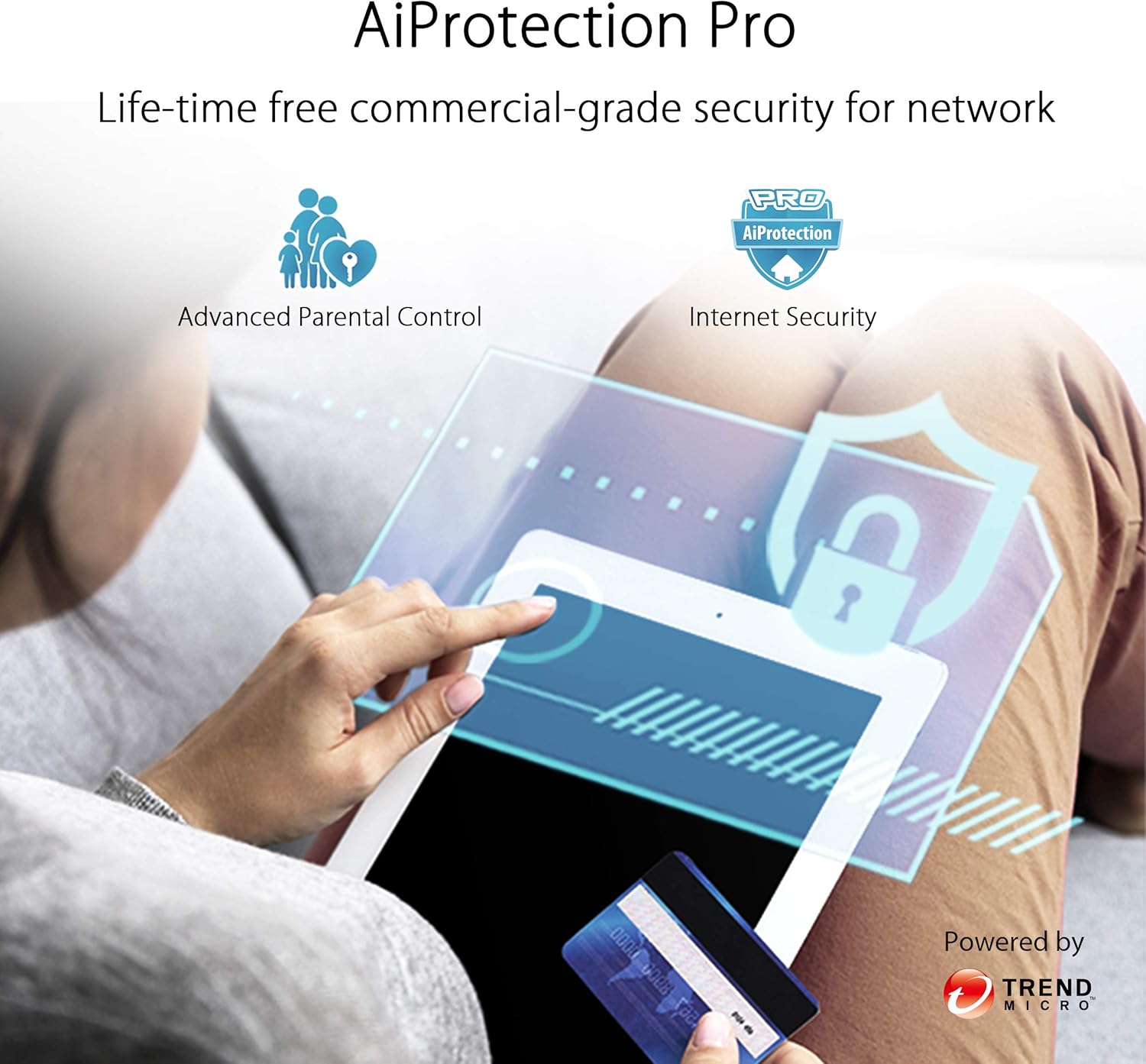 ASUS ZenWiFi AX6600 Tri-Band Mesh WiFi 6 System (XT8 2PK) - Whole Home Coverage up to 5500 sq.ft & 6+ Rooms  AiMesh  Included Lifetime Internet Security  Easy Setup  3 SSID  Parental Control  White