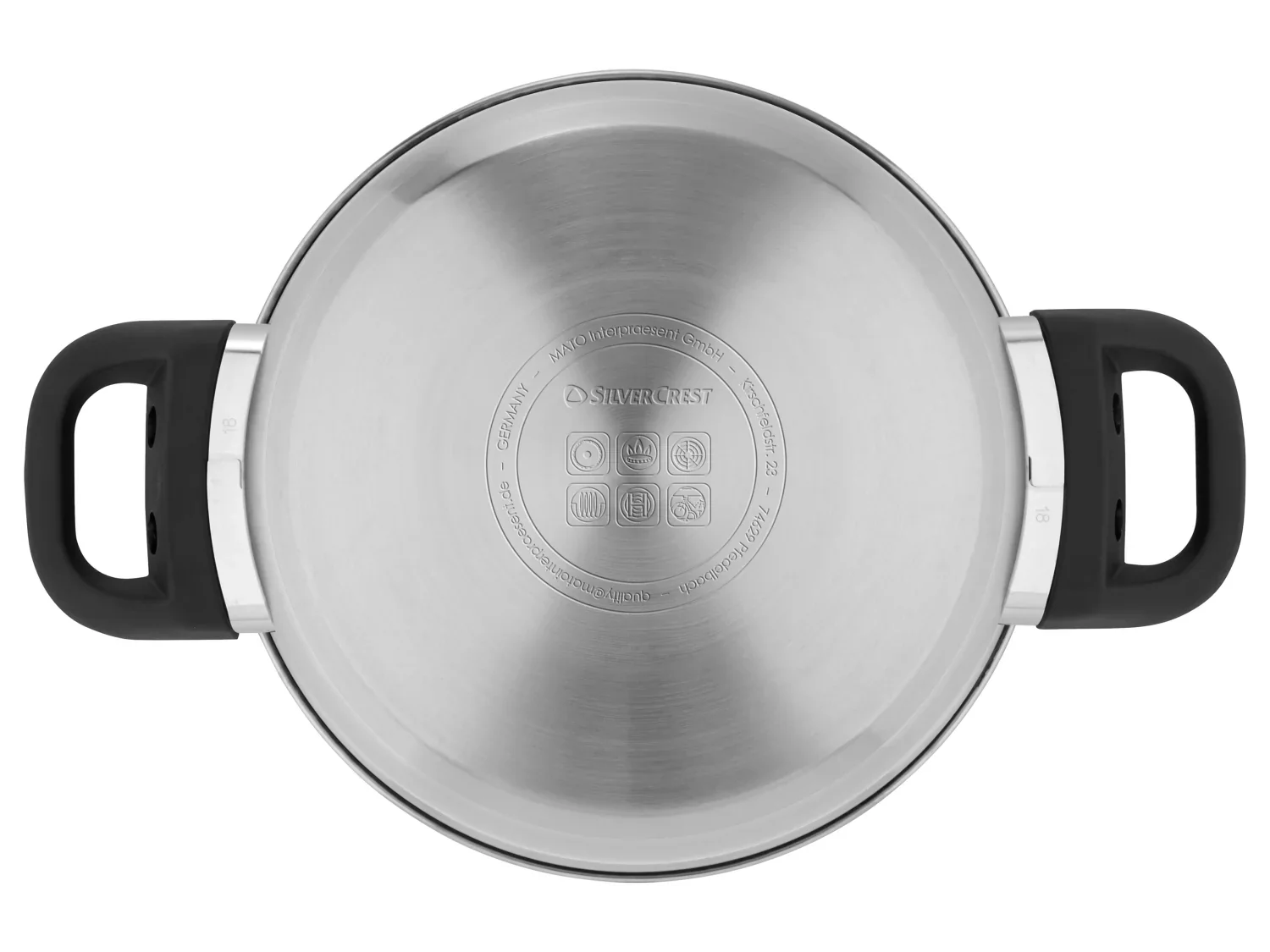 SILVERCREST Faitouts en acier inoxydable