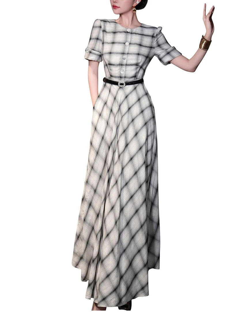chinese dress ladies Strapless A-line full-length brocade gown with sheer bolero – John Paul  Ataker main image 1