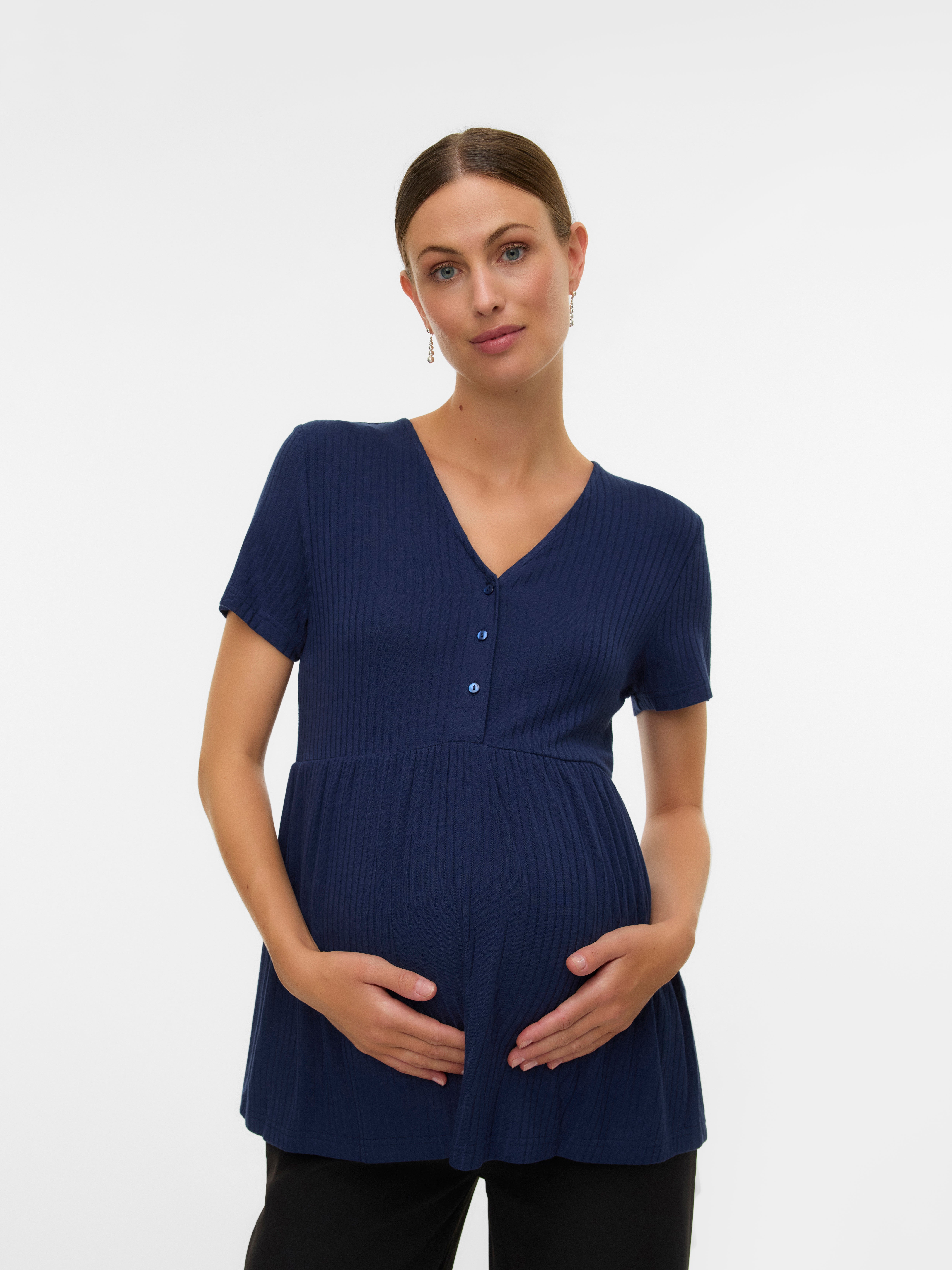 VERO MODA® Regular Fit V-Neck Top