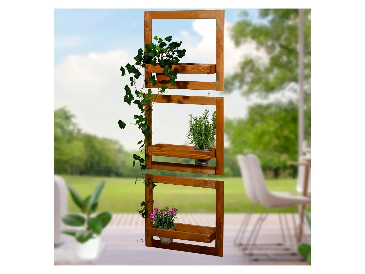 dobar Ensemble jardinire suspendue avec pots