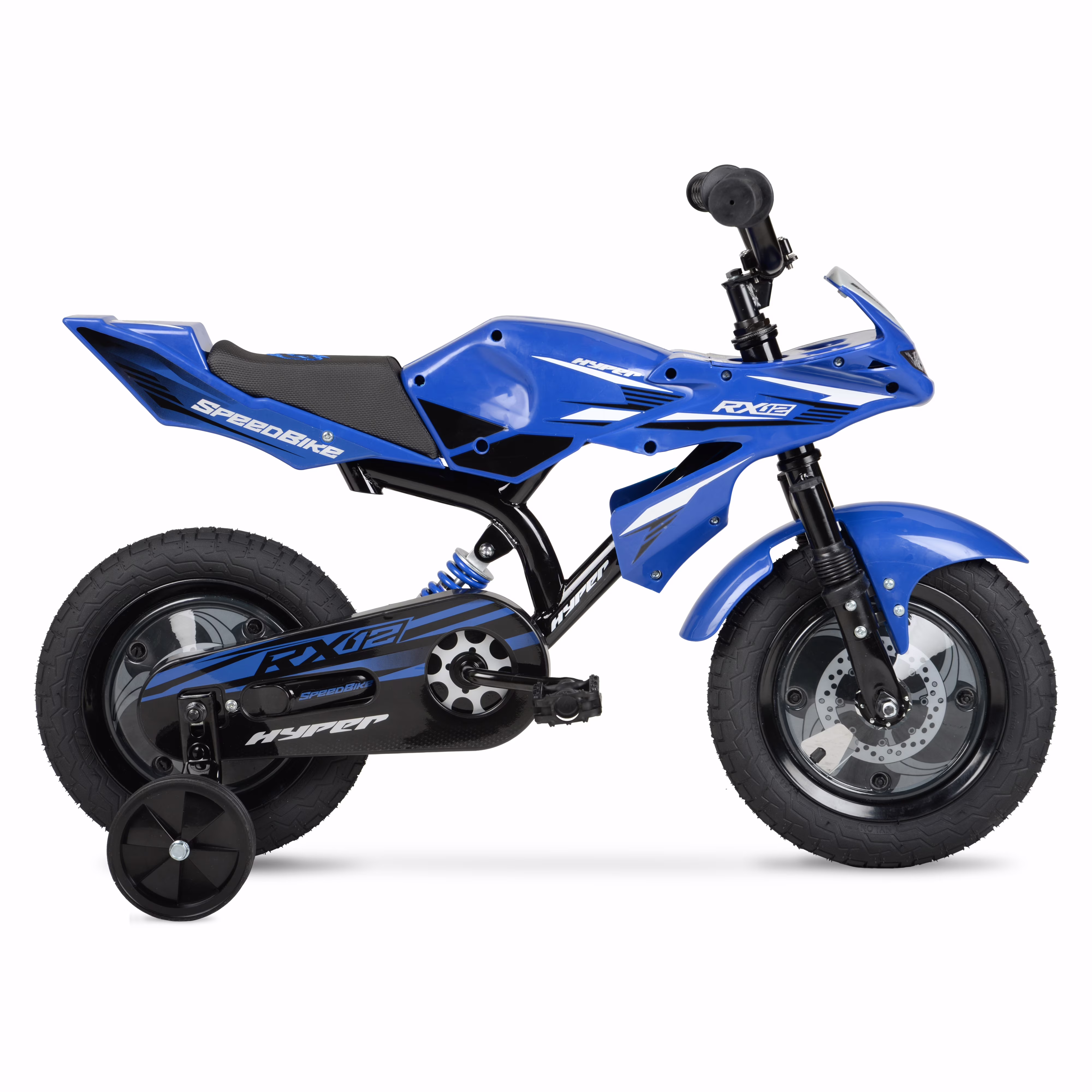 12" Speed Bike, Childs Bicycle; Kids Ages 2-4 Years Old, Blue, Character Group: Speed