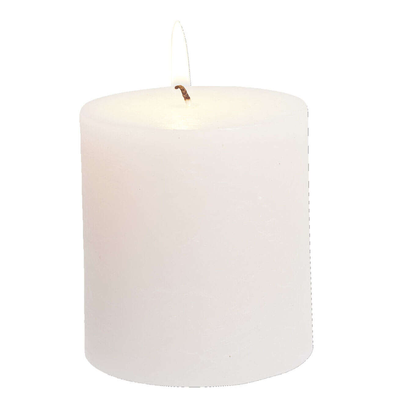 Bougie pillar rose 25H