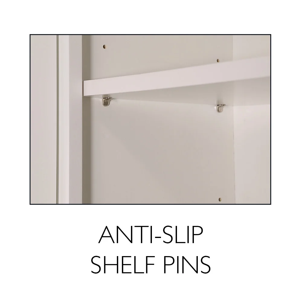 Design House 543272 Brookings (Ready - to - Assemble) Shaker Style Bridge Wall Kitchen Cabinet 33x12x12, White