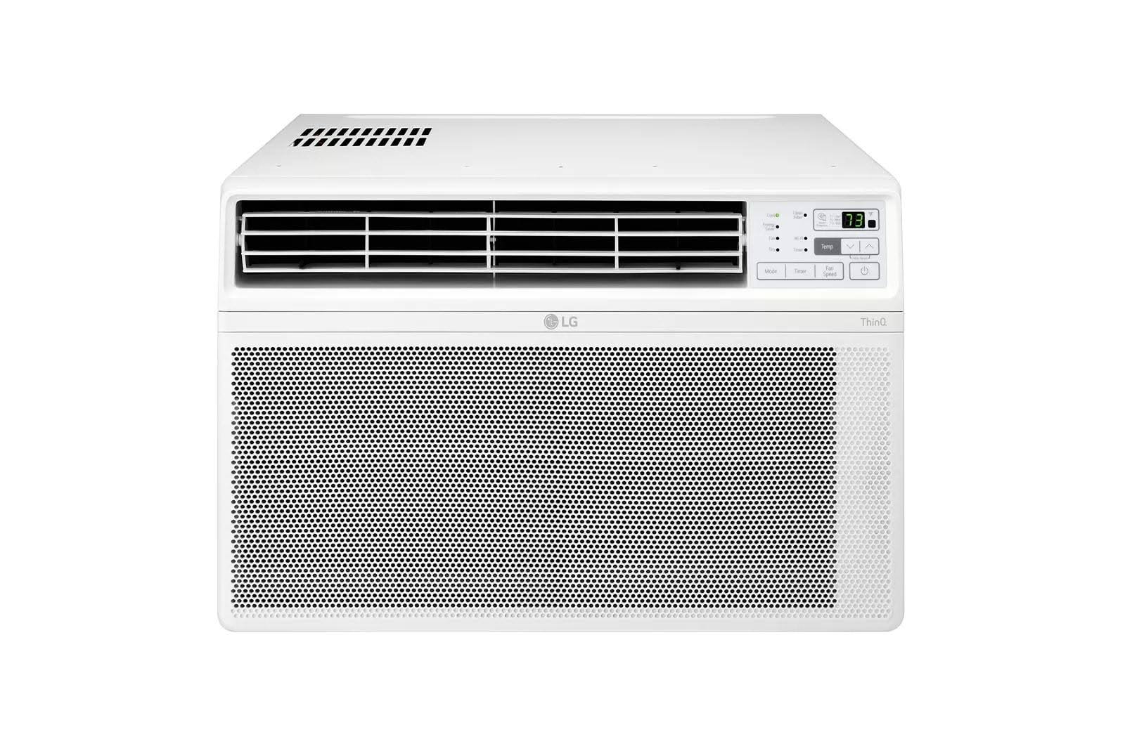 LG 8,000 BTU Window Smart Air Conditioner, 350 sq. ft. with Energy Star and Remote, Wi-Fi Enabled (LW8022ERSM)