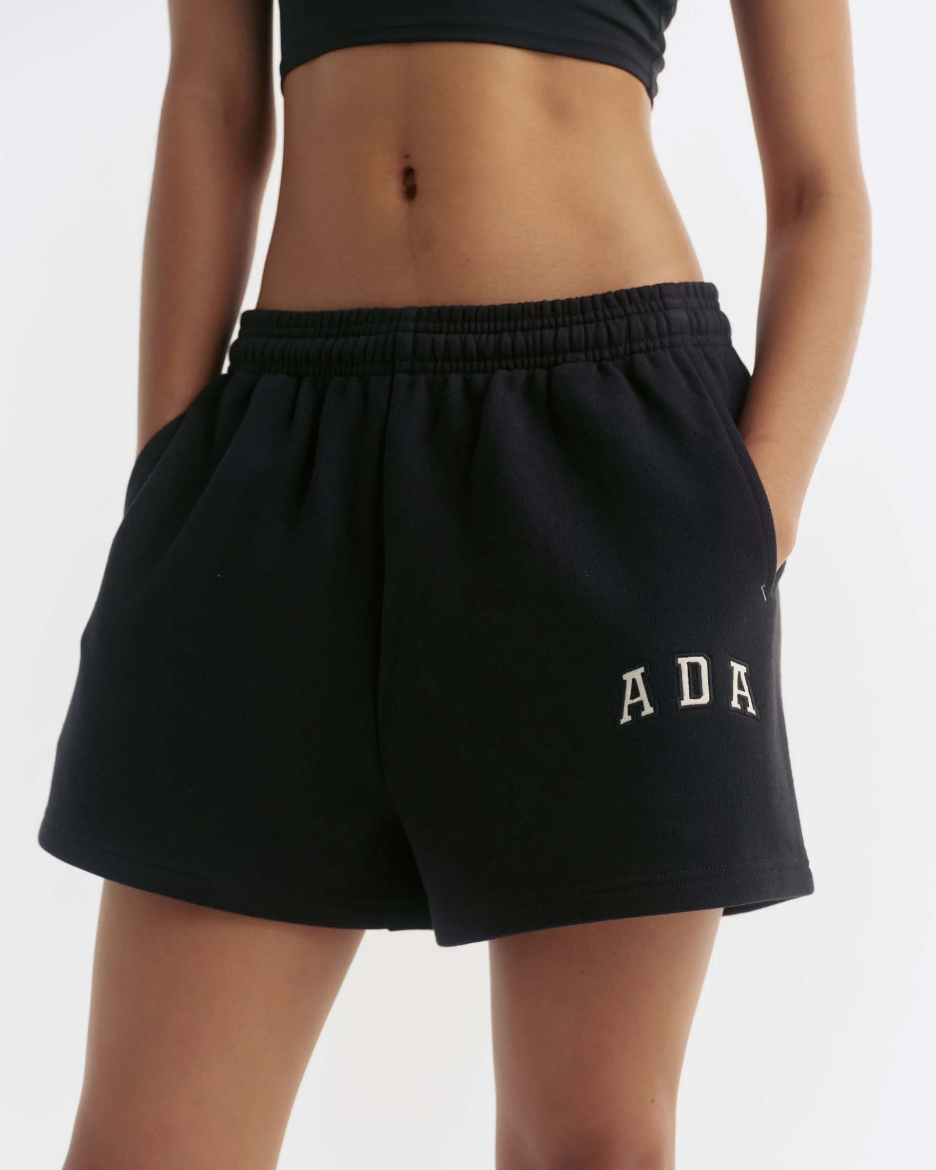 ADA Sweat Shorts - Black