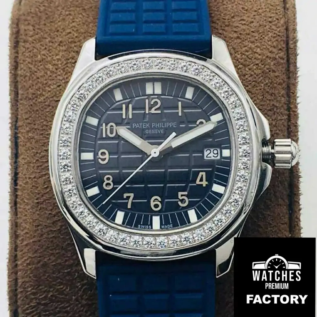 Patek Philippe Aquanaut 5067A-025 Quartz Movement PPF Factory Blue strap