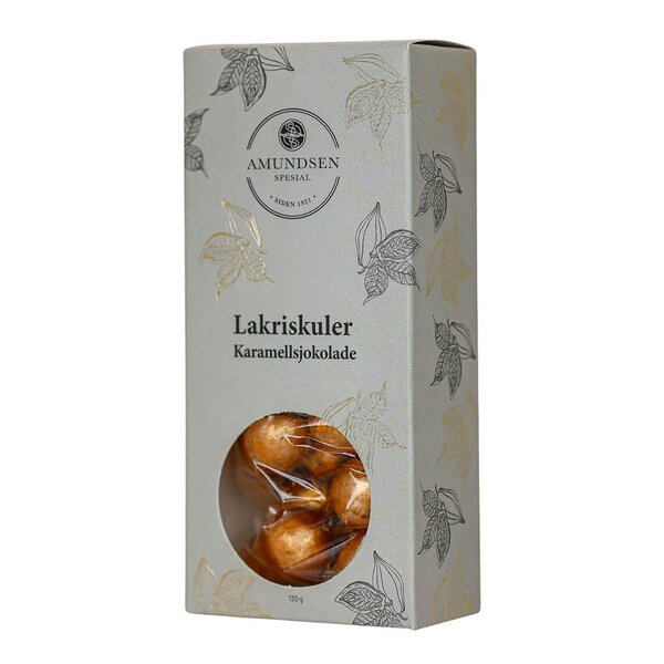 Lakriskuler 130 g karamellsjokolade