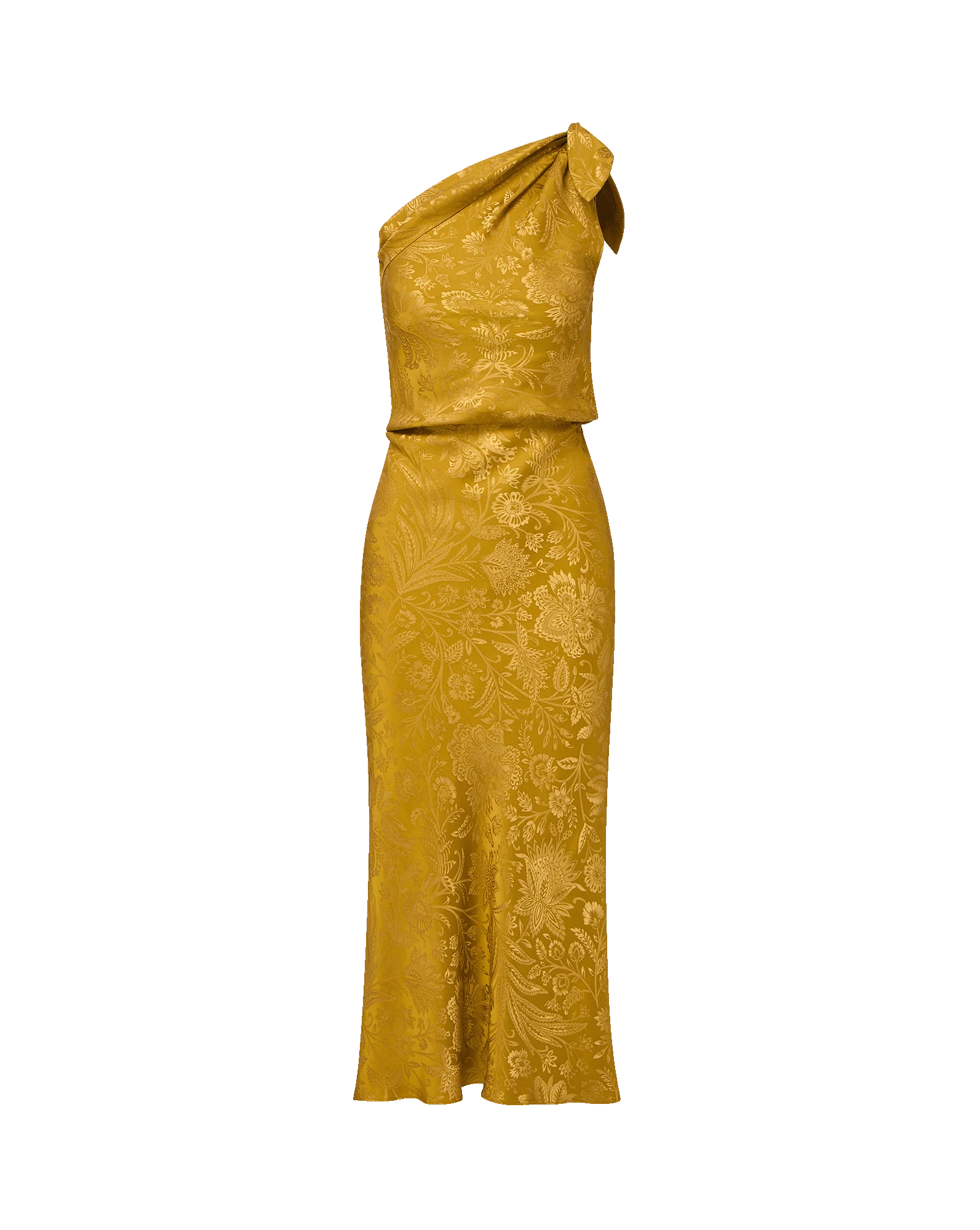 Grycen One-Shoulder Midi Dress