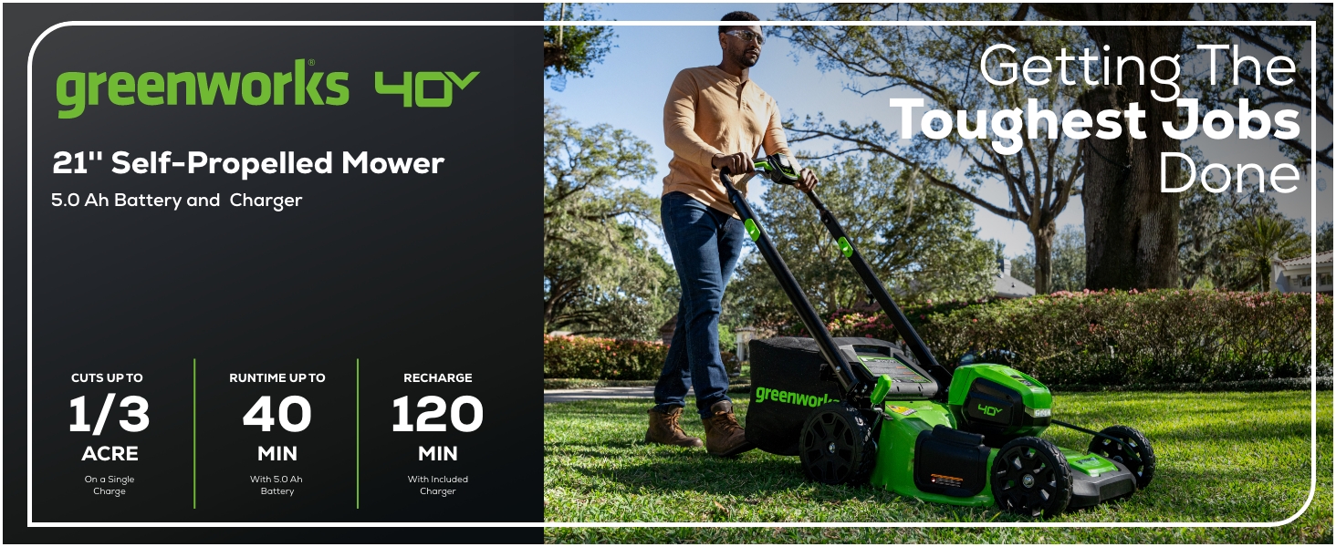 21&amp;#34; Self-Propelled Mower