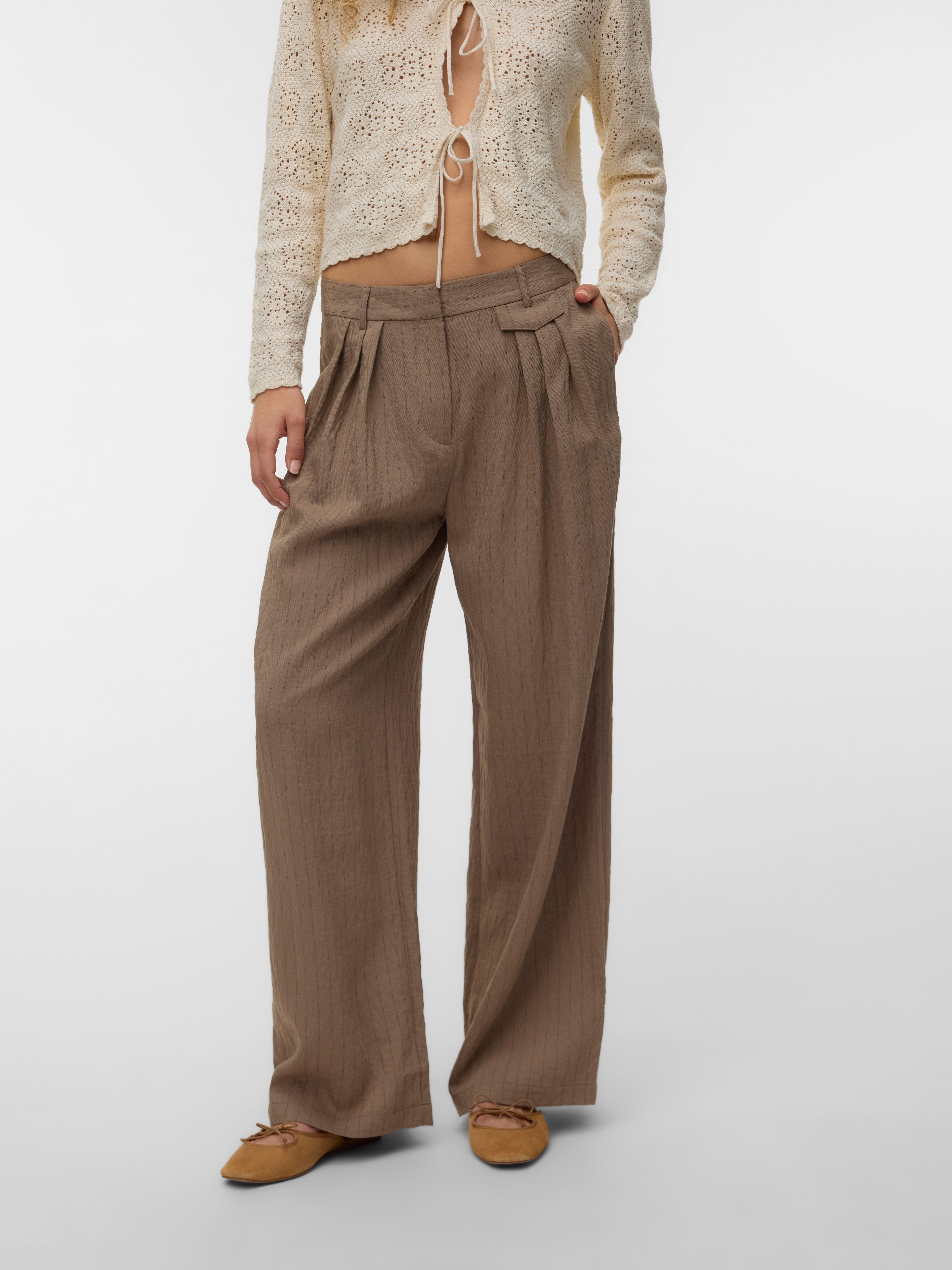 VERO MODA® VMPOLLY Mid waist Trousers