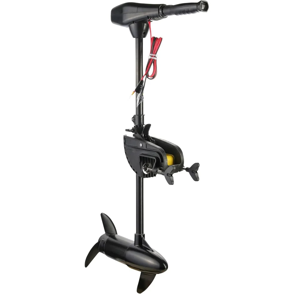 Thrust Saltwater Transom Mounted Trolling Electric Trolling Motor W/led Battery Indicator