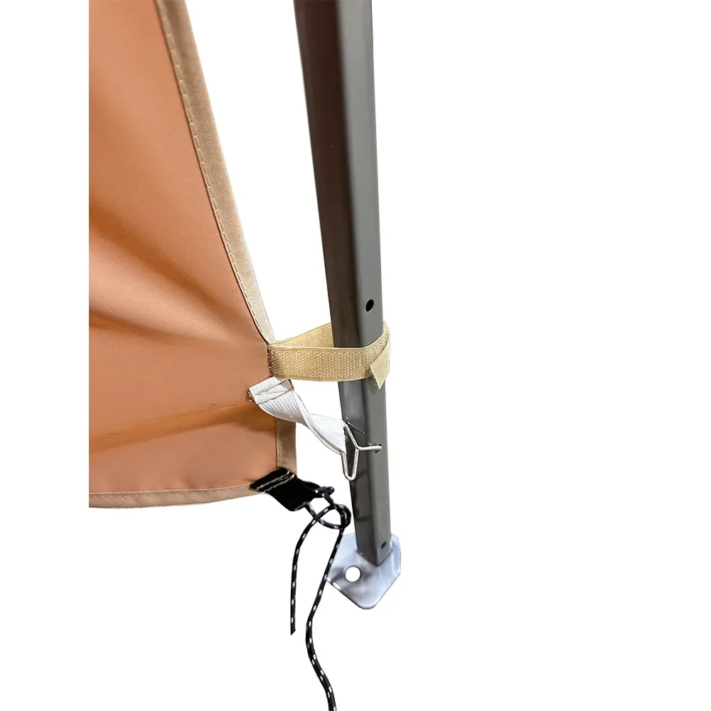 Garden Winds Custom Fit Replacement Canopy Top Cover and Sunwall Compatible with The Coleman 2000004407, 2000035727 13 x 13 Two Tiered Tent Shelter - Upgraded Performance RIPLOCK 350 Fabric- Beige