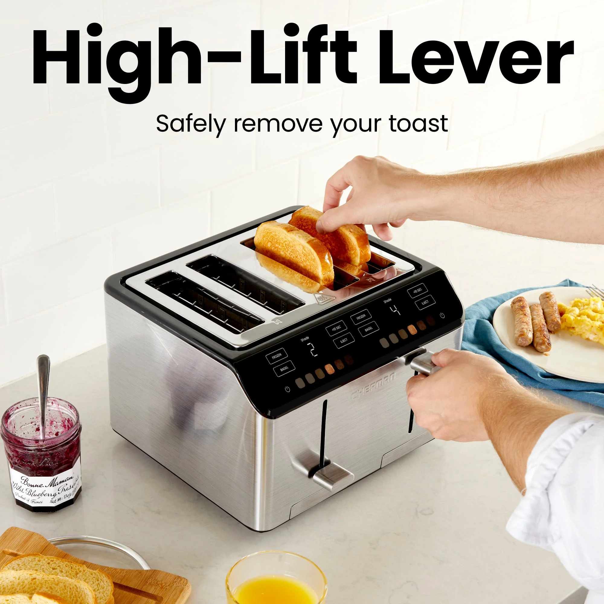 Smart Touch 4 Slice Digital Toaster