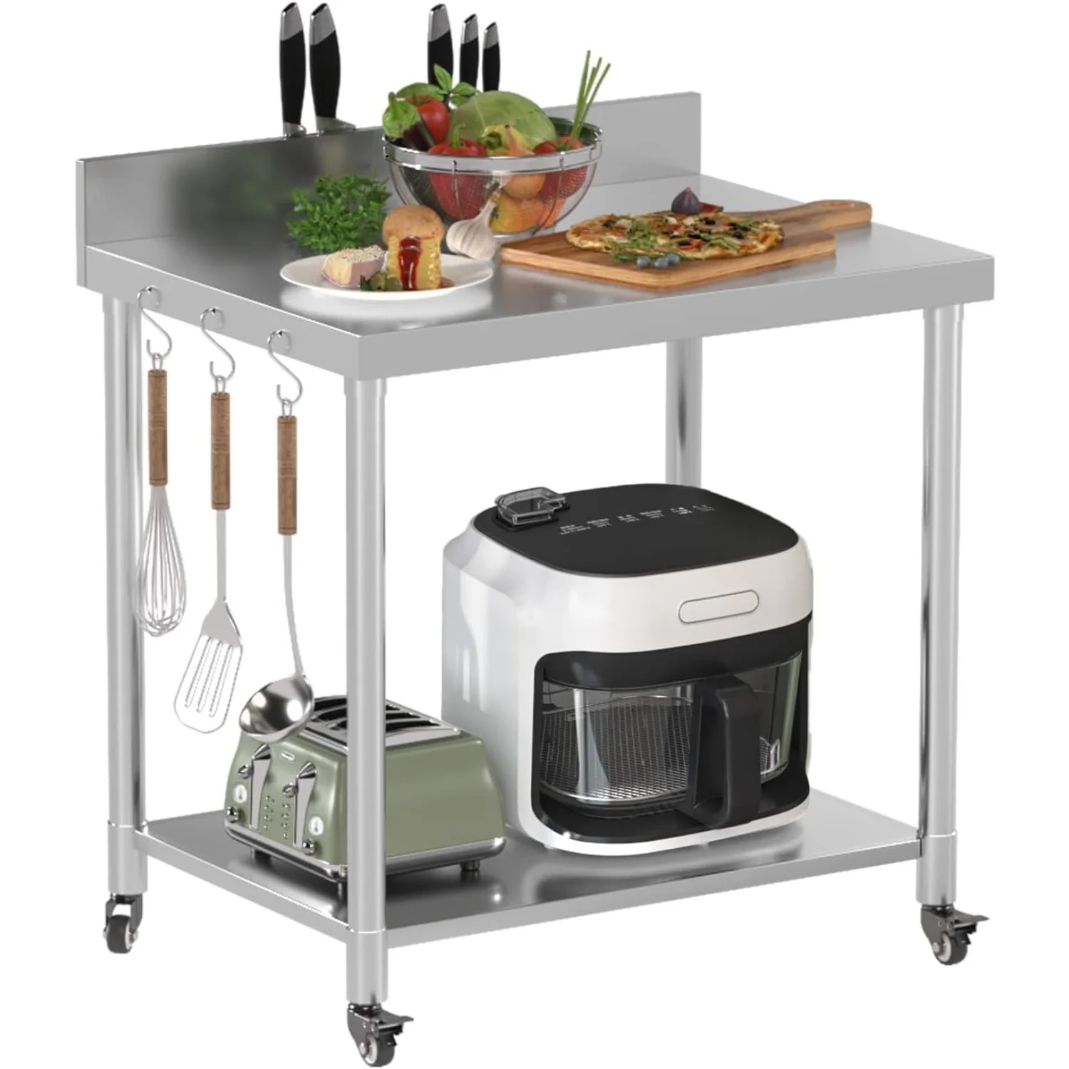 AECOJOY Stainless Steel Table 36